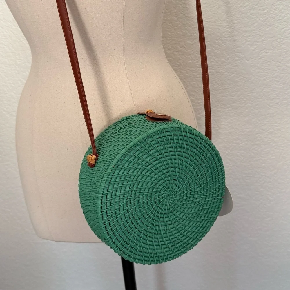 Rattan Imoshion Vegan Purse~NWT